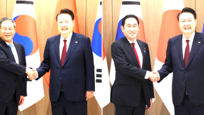 [디지털타임스] 尹대통령, 기시다·리창에 두부·만두로 만든 한식 대접