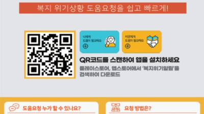 [동아일보] “본인·이웃에 도움 필요할 땐 ‘복지위기 알림 앱’으로 신청하세요”